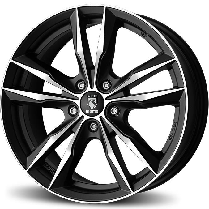 Diski R16 5x100 J6.5 ET40 Reds Fast Matt Black polished