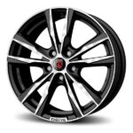 Diski R17 5×112 J7.5 ET35 Reds K2 HD Matt Black polished