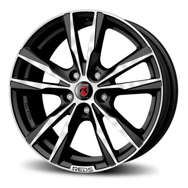 Diski R17 5x112 J7.5 ET45 Reds K2 HD Matt Black polished