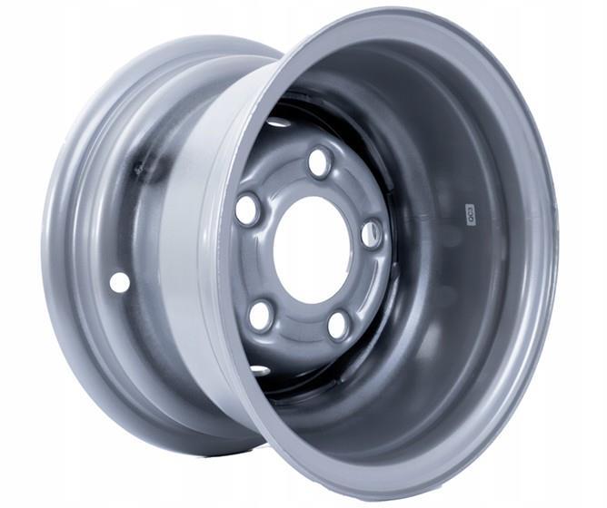 Diski R10 5x112 J6 SRW Steel Trailer wheel silver