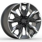 Diski R21 5×112 J10 ET46 RACINGLINE A5915 BMW Black Polished (Rear+Front)