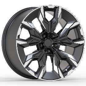 Diski R21 5x112 J10 ET46 RACINGLINE A5915 BMW Black Polished (Rear+Front)