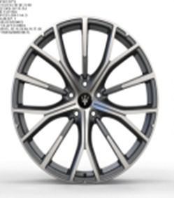 Diski R21 5x114.3 J9 ET35 MASER FB1573 Grey Polished Matt (Rear+Front)