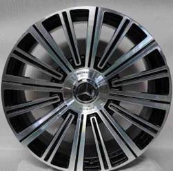 Diski R22 5x112 J11 ET42 RACINGLINE TX139A MERCEDES Black Polished (Rear+Front)