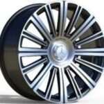 Diski R23 5×112 J10 ET45 RACINGLINE FB0620P MERCEDES Black Polished (Rear+Front)