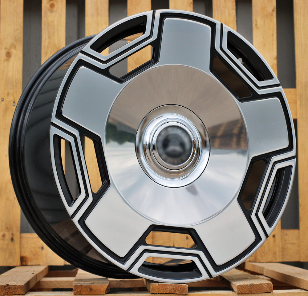 Diski R23 5x130 J10 ET30 RACINGLINE LTRGW105 MERCEDES Black Polished
