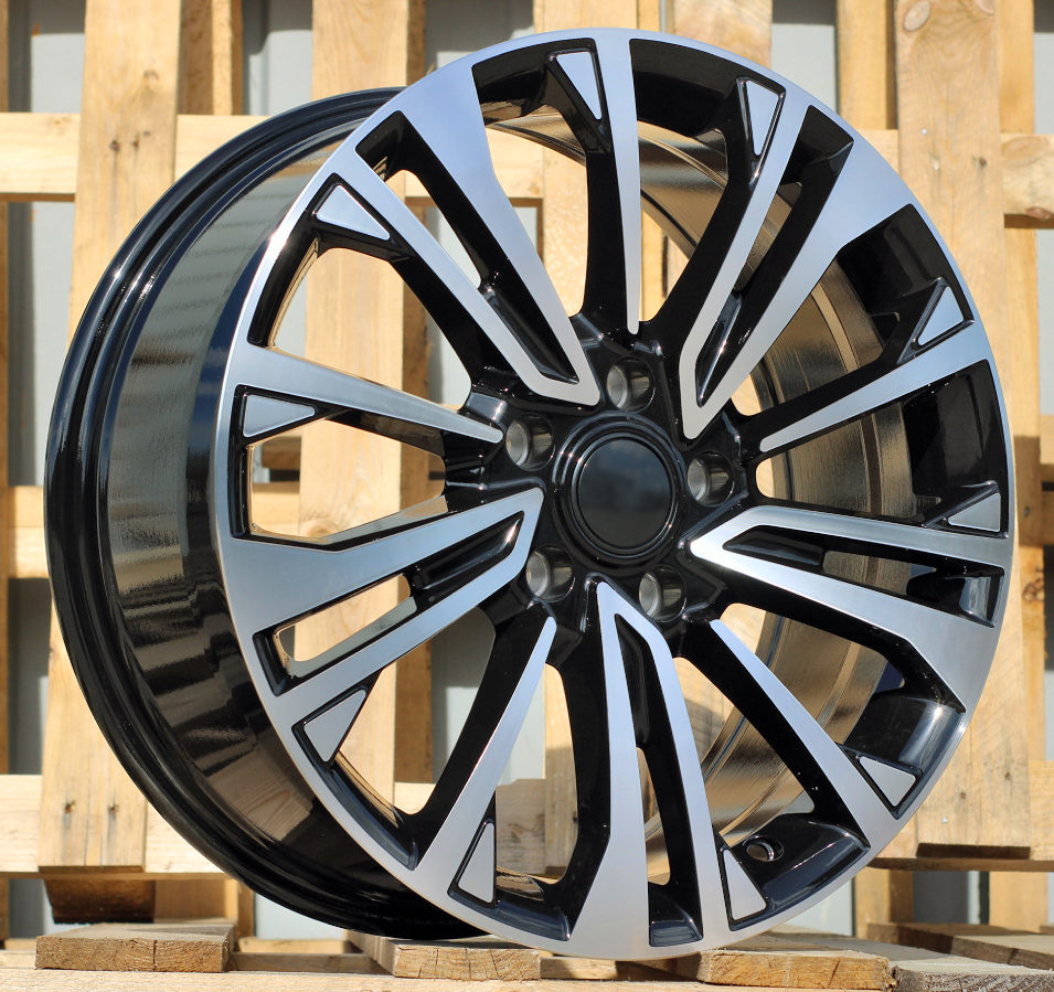 Diski R18 5x120 J8 ET50 RACINGLINE I1114 VW Black Polished