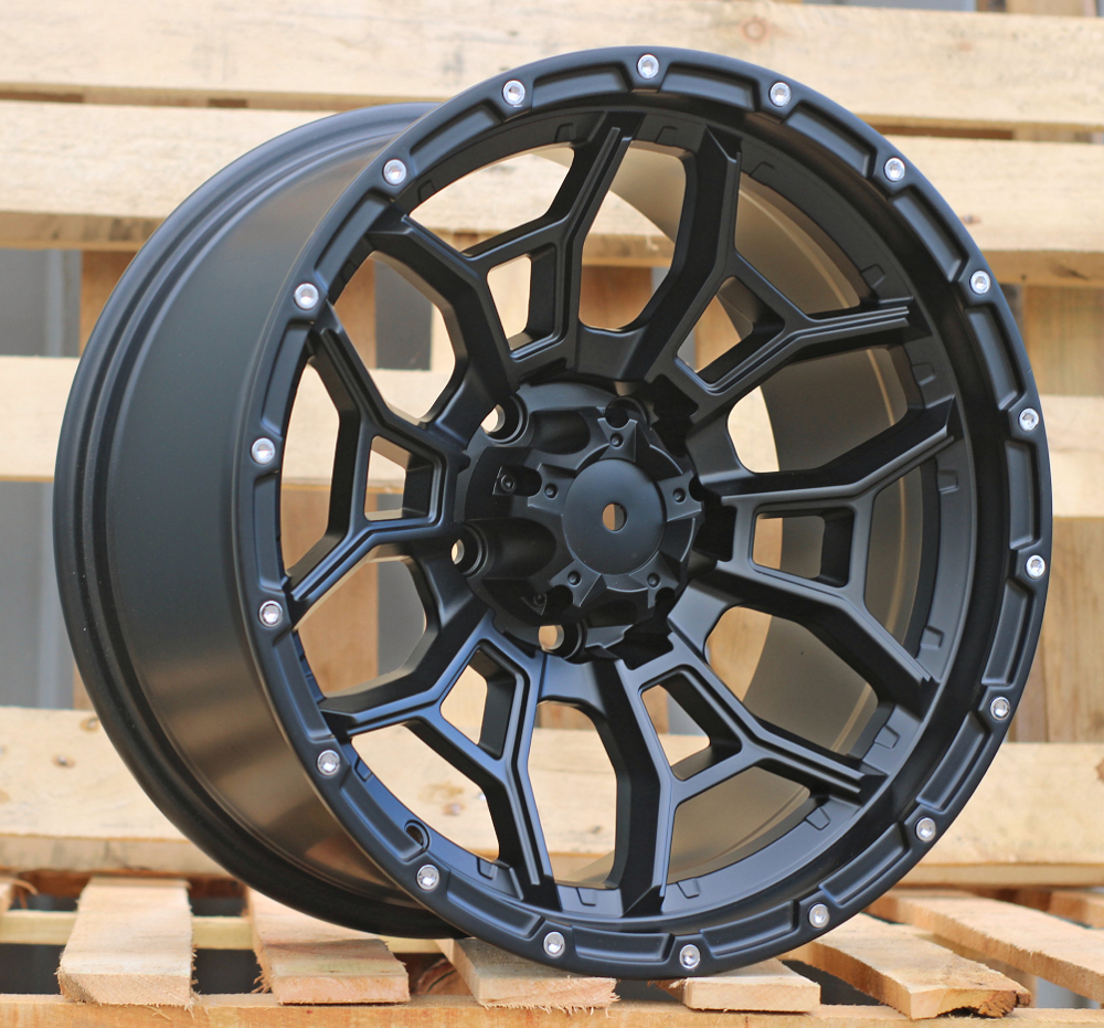 Diski R17 5x127 J9 ETM6 RACINGLINE A1915 4X4 Black Half Matt