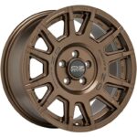 Diski R17 6×120 J8 ET35 OZ Racing Rally Legend Matt Bronze + Black Lettering
