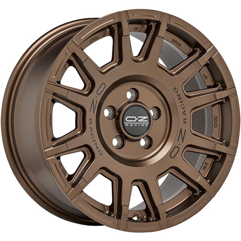 Diski R17 6x120 J8 ET35 OZ Racing Rally Legend Matt Bronze + Black Lettering