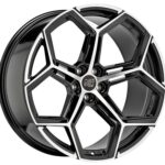 Diski R22 5×112 J10.5 ET19 MSW 53 Gloss Black Full Polished