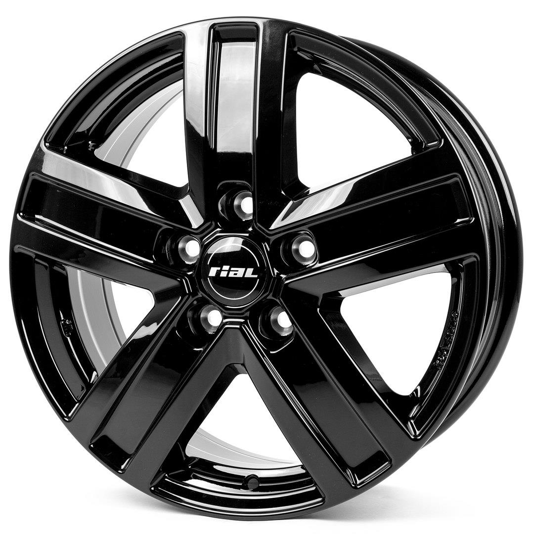 Diski R16 6x120 J6.5 ET50 Rial Transporter diamond-black