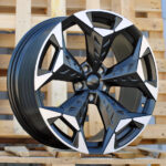 Diski R19 5×112 J8.5 ET38 CUPRA YF5717 Black Polished Half Matt (Hybrid Forged)