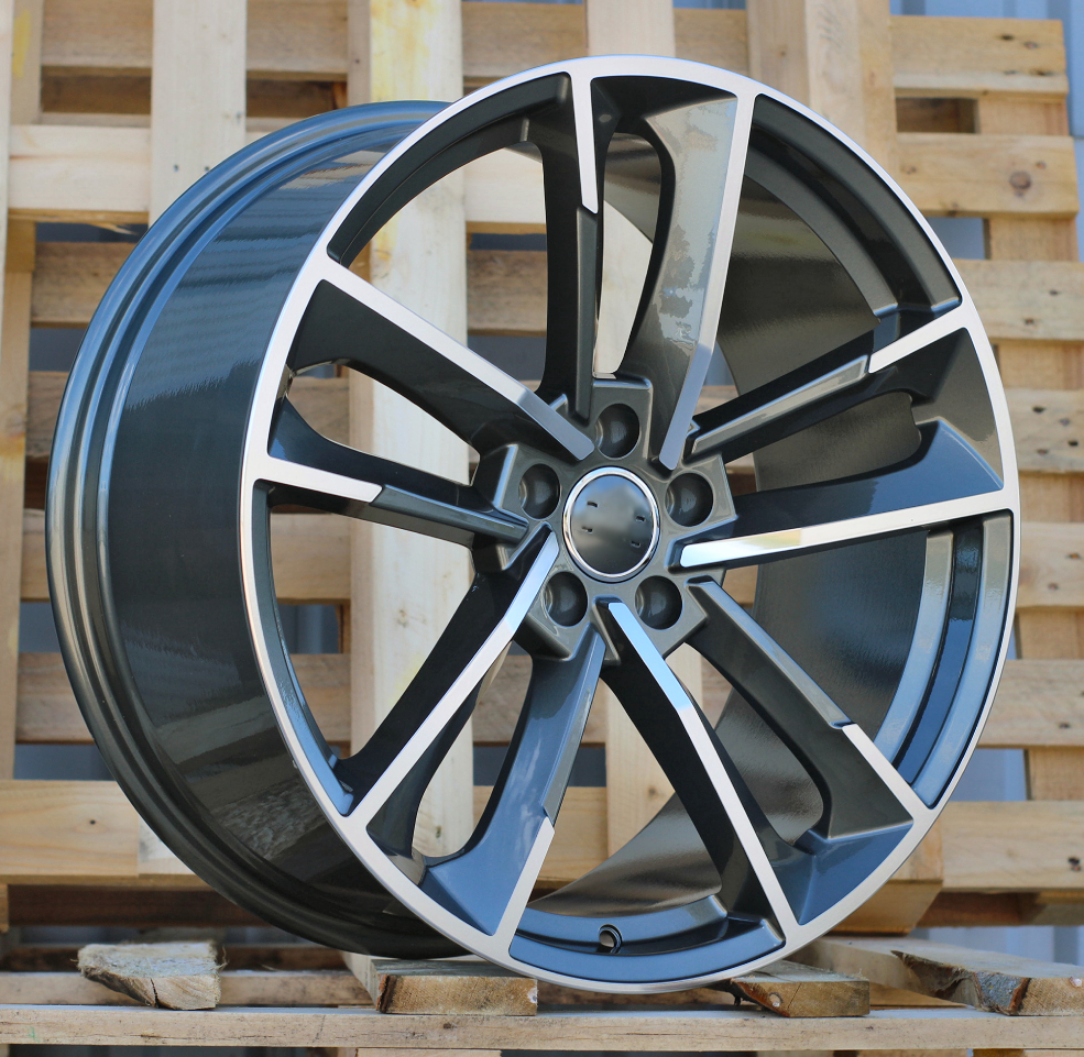 Diski R20 5x112 J9 ET30 RACINGLINE XFE81 AUDI Grey Polished