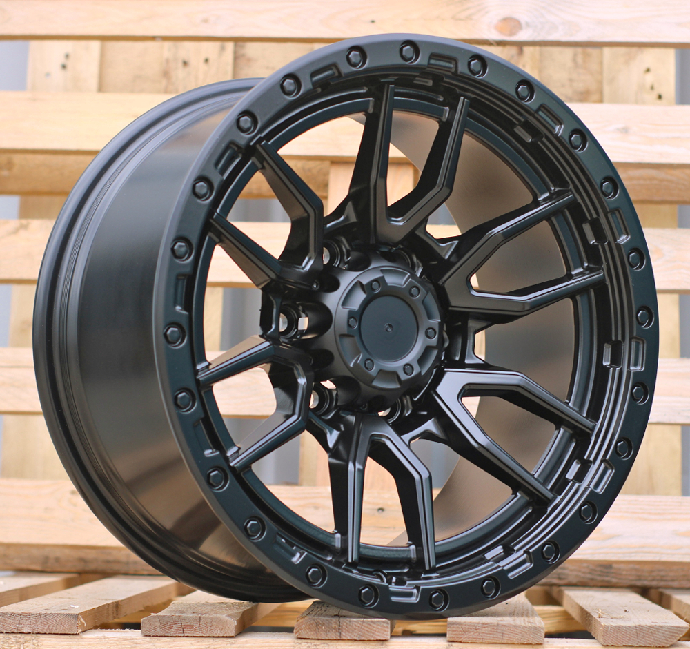 Diski R17 6x139.7 J9 ET RACINGLINE FBX109 4X4 Black Matt (Hybrid Forged)