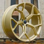 Diski R21 5×112 J9 ET30 RACINGLINE I5598 AUDI Yellow Coffe (HYBRID FORGED)