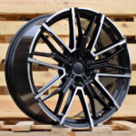 Diski R20 5×112 J9 ET44 RACINGLINE 3S1284 BMW Black Polished (Rear+Front)