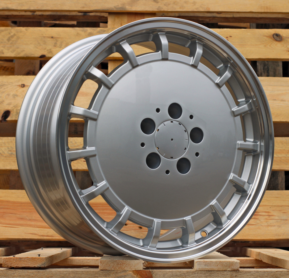 Diski R17 5x112 J9 ET30 RACINGLINE F3029 MERCEDES Silver +Polished Lip (Rear+Front) (Hybrid Forged)