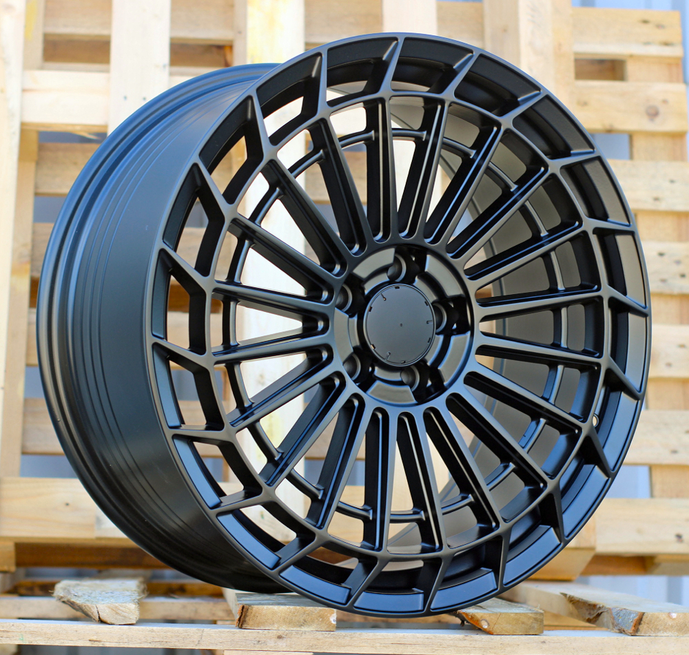 Diski R20 5x112 J9.5 ET43 RACINGLINE FBX162 MERCEDES Black Half Matt (HYBRID FORGED)