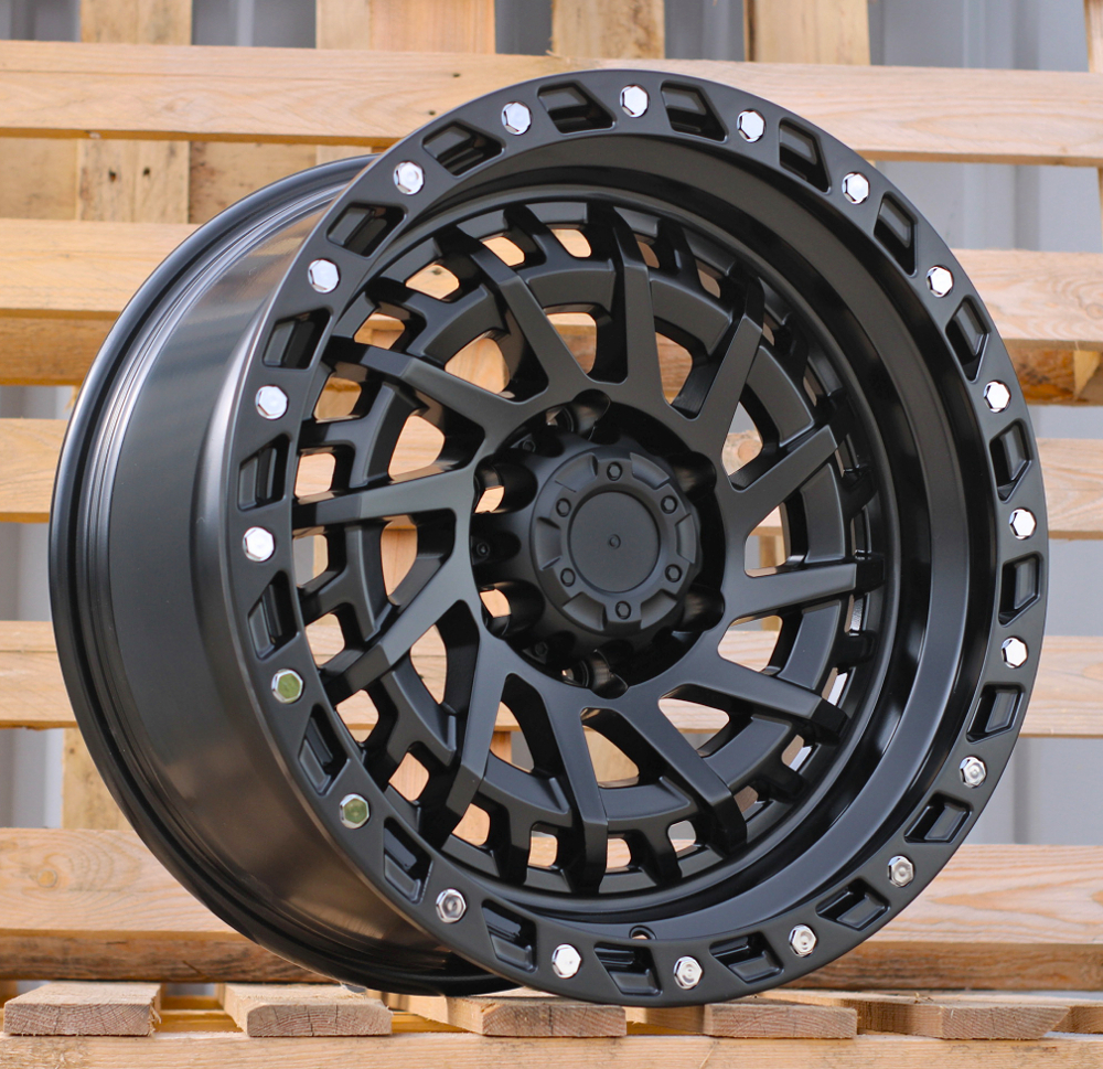 Diski R18 6x139.7 J9 ET RACINGLINE JT195 4X4 Black Polished