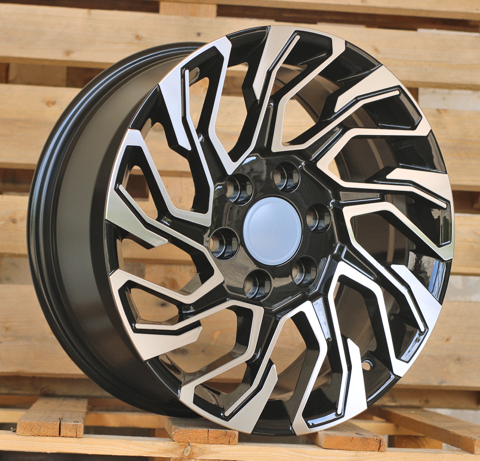 Diski R20 6x139.7 J8.5 ET25 RACINGLINE H964F TOYOTA Black Polished (HYBRID FORGED)