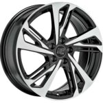 Diski R17 5×112 J7.5 ET46 MSW 60 Gloss Black Full Polished