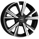 Diski R18 5×112 J7.5 ET42 MAK Qvarz Black Mirror