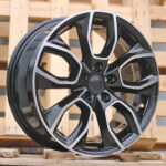 Diski R16 5×112 J7 ET45 RACINGLINE H593 SKODA Black Polished