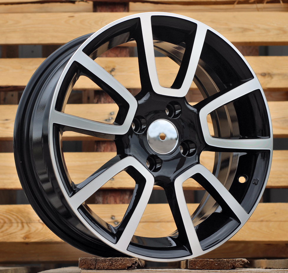 Diski R15 4x98 J6 ET35 RACINGLINE BK746 FIAT Black Polished