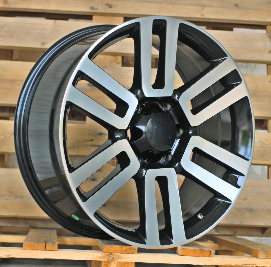 Diski R20 6x139.7 J8.5 ET30 RACINGLINE JT028 TOYOTA Black Polished