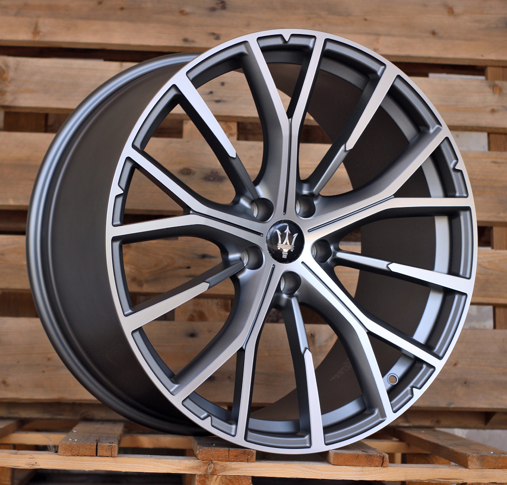 Diski R21 5x114.3 J9 ET35 MASER FB1573 Grey Polished Matt (Rear+Front)