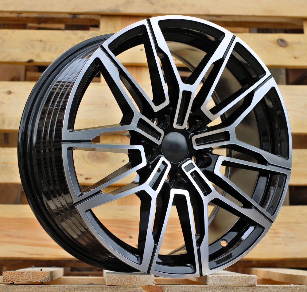 Diski R20 5x120 J8.5 ET35 RACINGLINE I0294 BMW Black Polished (Rear+Front)