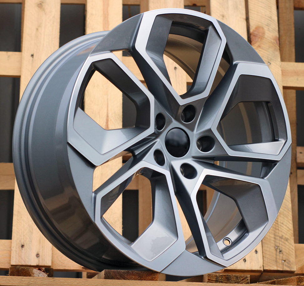 Diski R18 5x112 J8 ET42 RACINGLINE I5561 SKODA Grey Polished