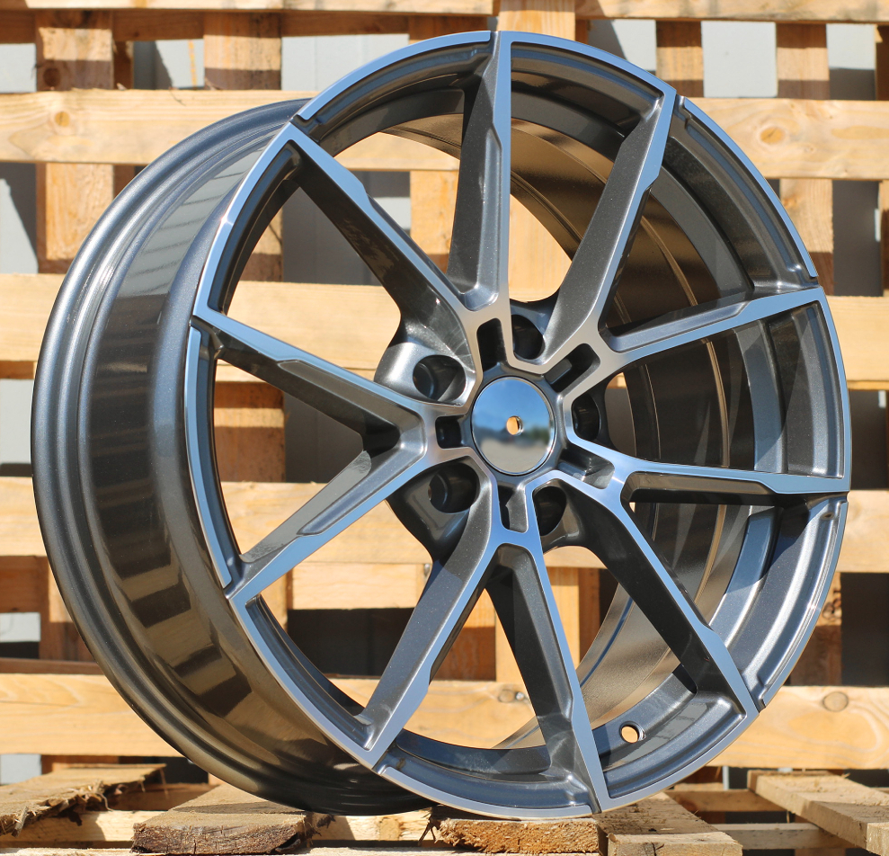 Diski R17 5x112 J7.5 ET27 RACINGLINE B5601 BMW Grey Polished