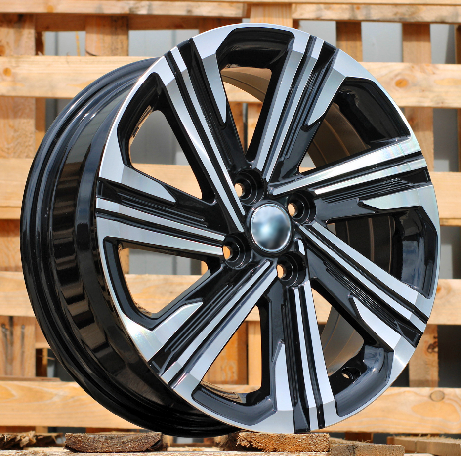 Diski R16 4x100 J6 ET45 RACINGLINE D1822 TOYOTA Black Polished