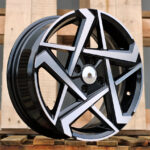 Diski R16 4×100 J6.5 ET45 RACINGLINE Y1237 HYUNDAI Black Polished
