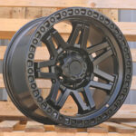 Diski R17 6×139.7 J9 ET RACINGLINE FBX053 4X4 Black Half Matt (Hybrid Forged)