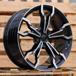 Diski R21 5×112 J8.5 ET30 RACINGLINE YF5596 BMW Black Polished (Rear+Front)