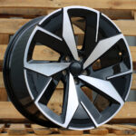 Diski R20 5×112 J8 ET45 RACINGLINE I5647 VW Black Polished