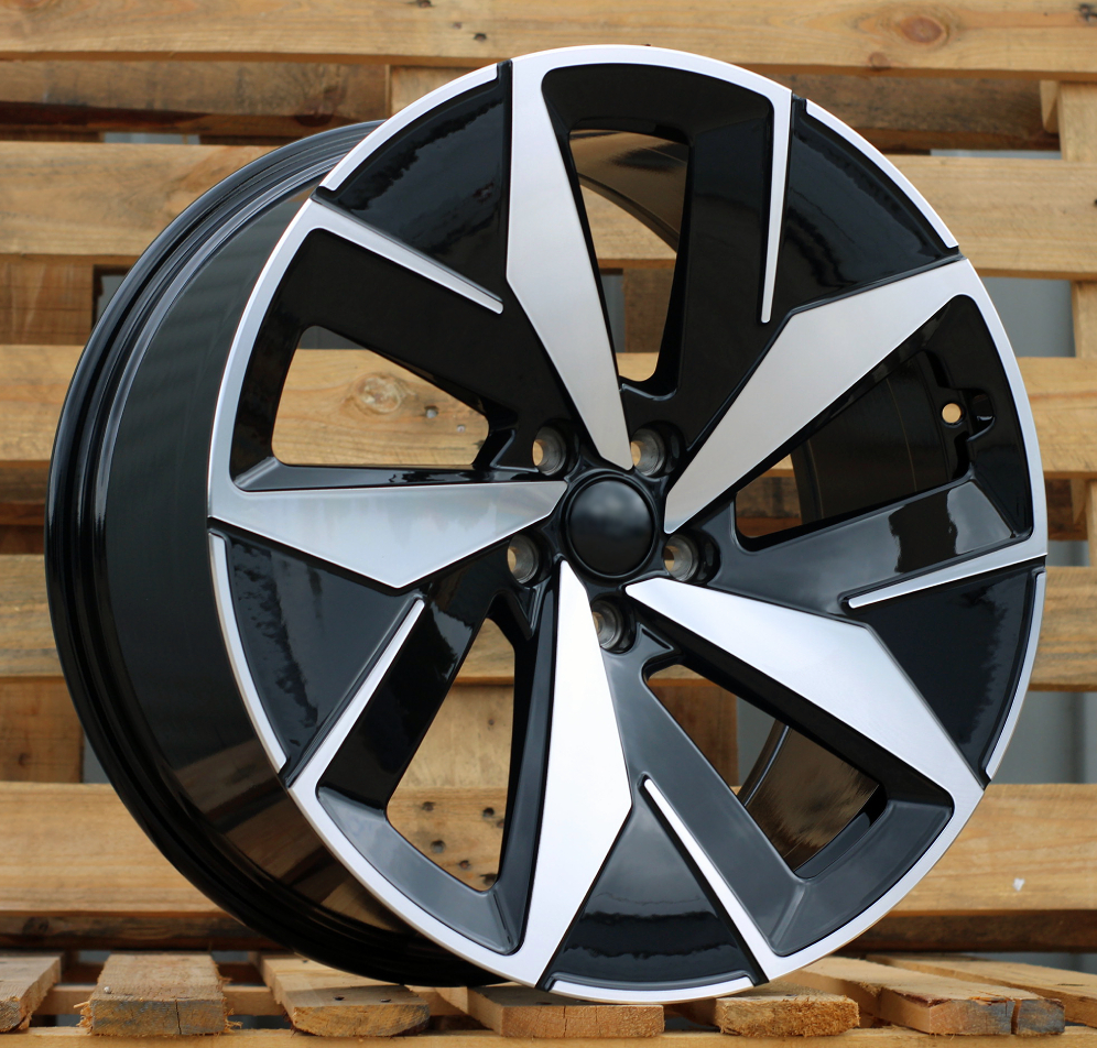 Diski R20 5x112 J8 ET45 RACINGLINE I5647 VW Black Polished