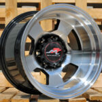 Diski R15 6×139.7 J10 ETM52 RACINGLINE BY472 4X4 Black Polished