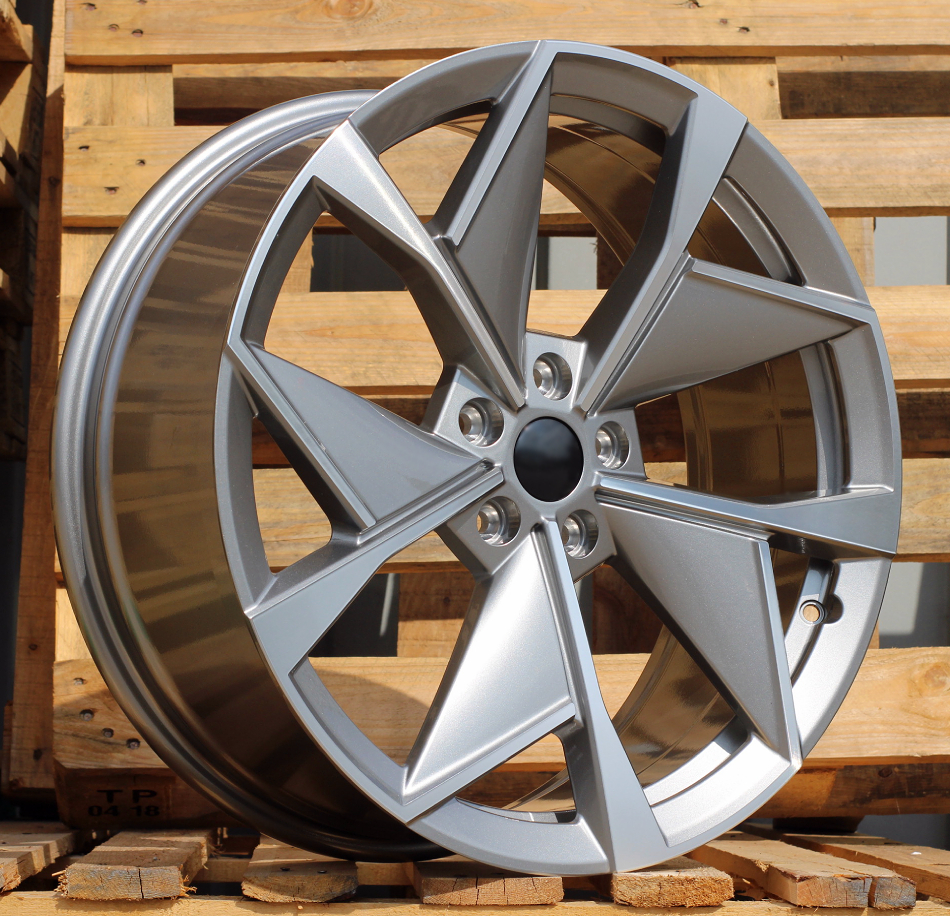 Diski R19 5x112 J8 ET45 RACINGLINE I5638 SKODA Grey Polished