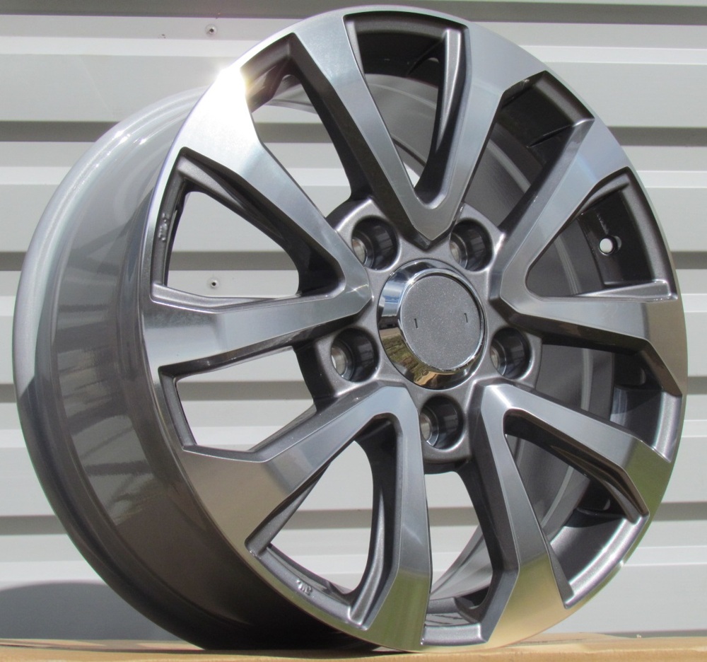 Diski R18 5x150 J8 ET60 RACINGLINE B1156 TOYOTA Grey Polished