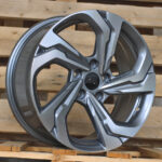 Diski R17 5×114.3 J7.5 ET45 RACINGLINE I7109 HONDA Grey Polished