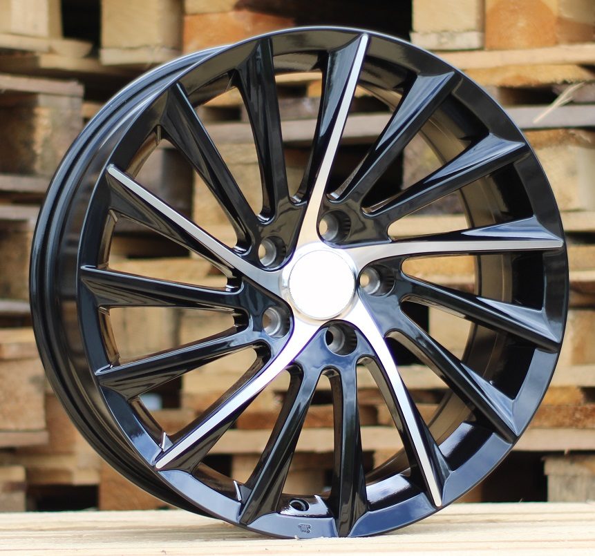 Diski R16 5x110 J7 ET31 RACINGLINE E467 ALFA Black Polished