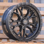 Diski R20 5×139.7 J9 ET RACINGLINE D1971 4X4 Black (Milling)