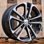 Diski R16 5×108 J6.5 ET47 RACINGLINE B5959 CITROEN Black Polished (Hybrid Forged)
