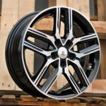 Diski R17 5×114.3 J6.5 ET50 RACINGLINE Y1227 KIA Black Polished