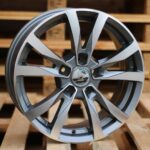Diski R16 5×108 J6.5 ET42 RACINGLINE BK533 Grey Polished