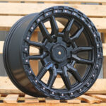 Diski R17 5×139.7 J8.5 ET RACINGLINE B1823 4X4 Black Half Matt